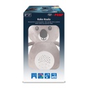 Reer Koko Koala lasten yövalo musiikilla ja itkusensorilla, harmaa