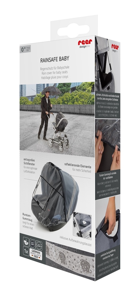 Reer DesignLine sadesuoja turvakaukaloon