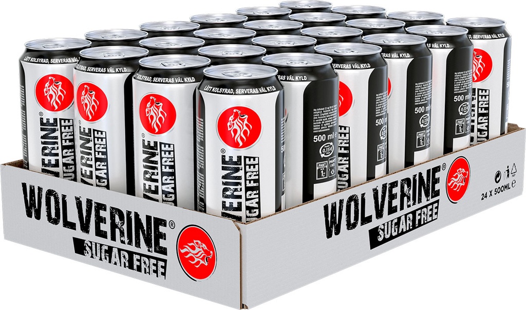 Wolverine Sugarfree energiajuoma 500ml