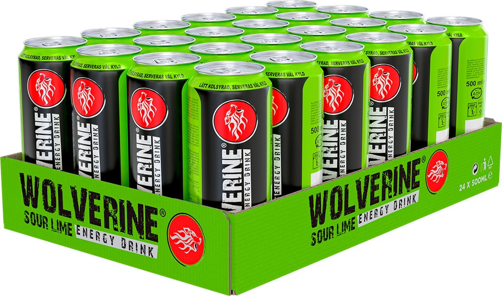 Wolverine Sour Lime energiajuoma 500ml