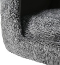 Rosewood Teddy kissanpesä 38x38x40cm, harmaa