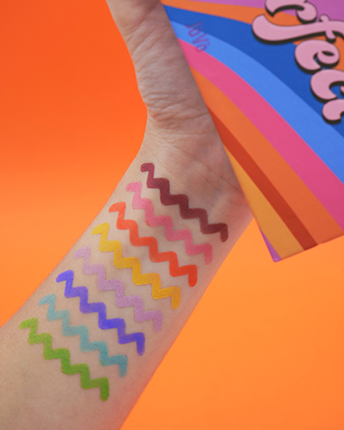 Jövö Perfectly imperfect eyeshadow palette