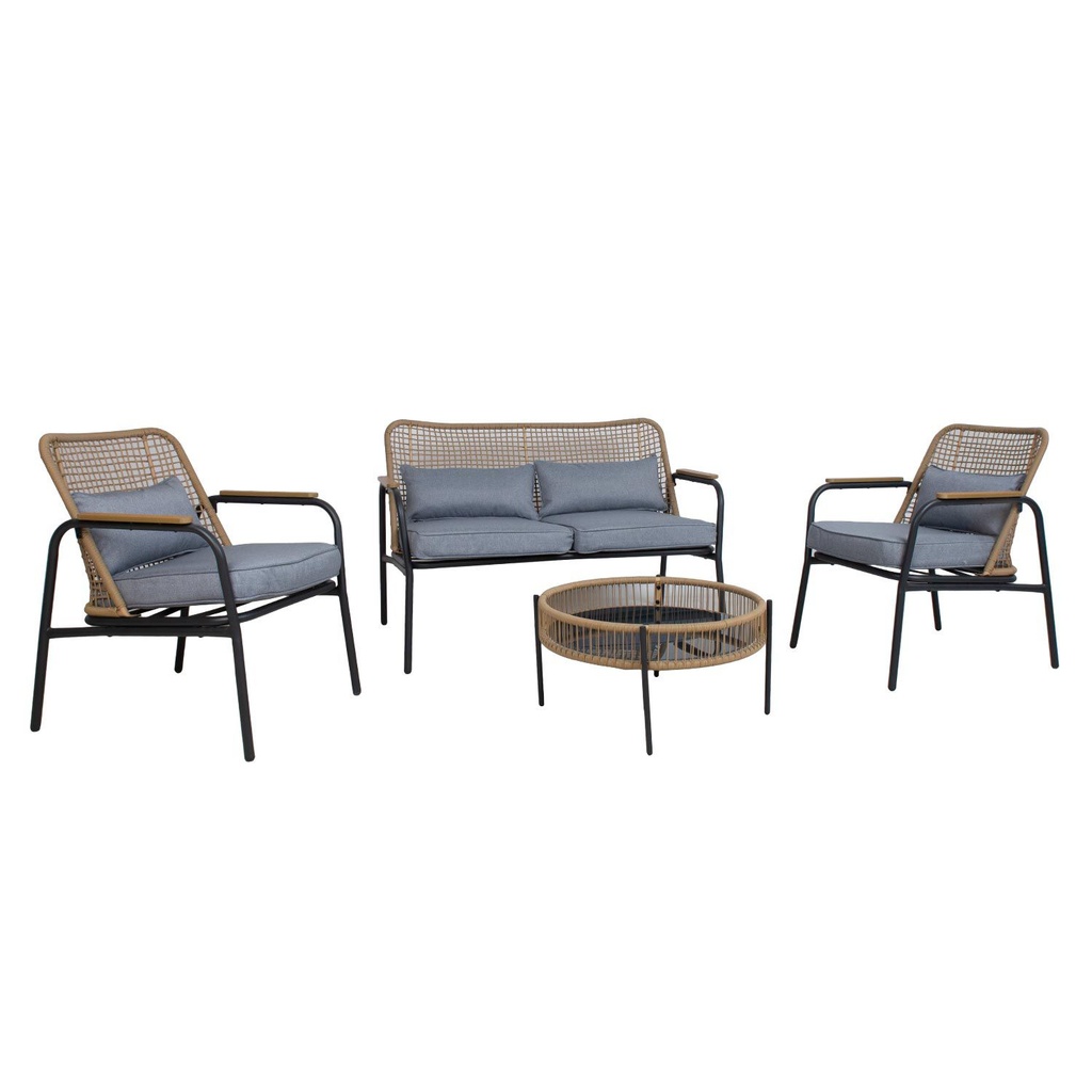 Garden furniture set SARRAN table, sofa, 2 chairs