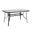 Garden furniture set DUBLIN table and 6 chairs, grey
