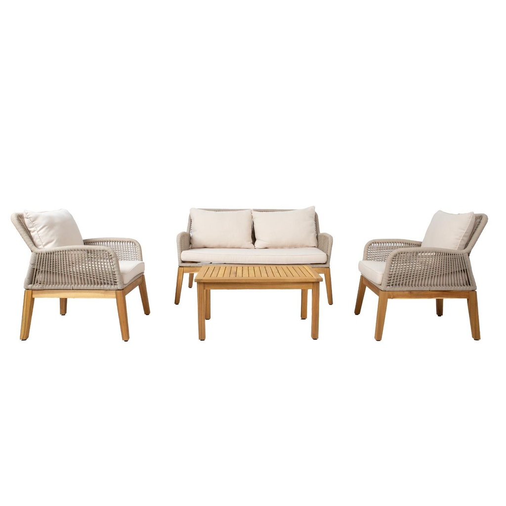 Garden furniture set FLORIDA table, sofa and 2 armchairs