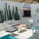 Bench FIRENZE white