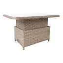 Table PACIFIC 120x80xH46/65cm