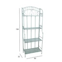 Shelf MINT 60x32xH156cm, antique green