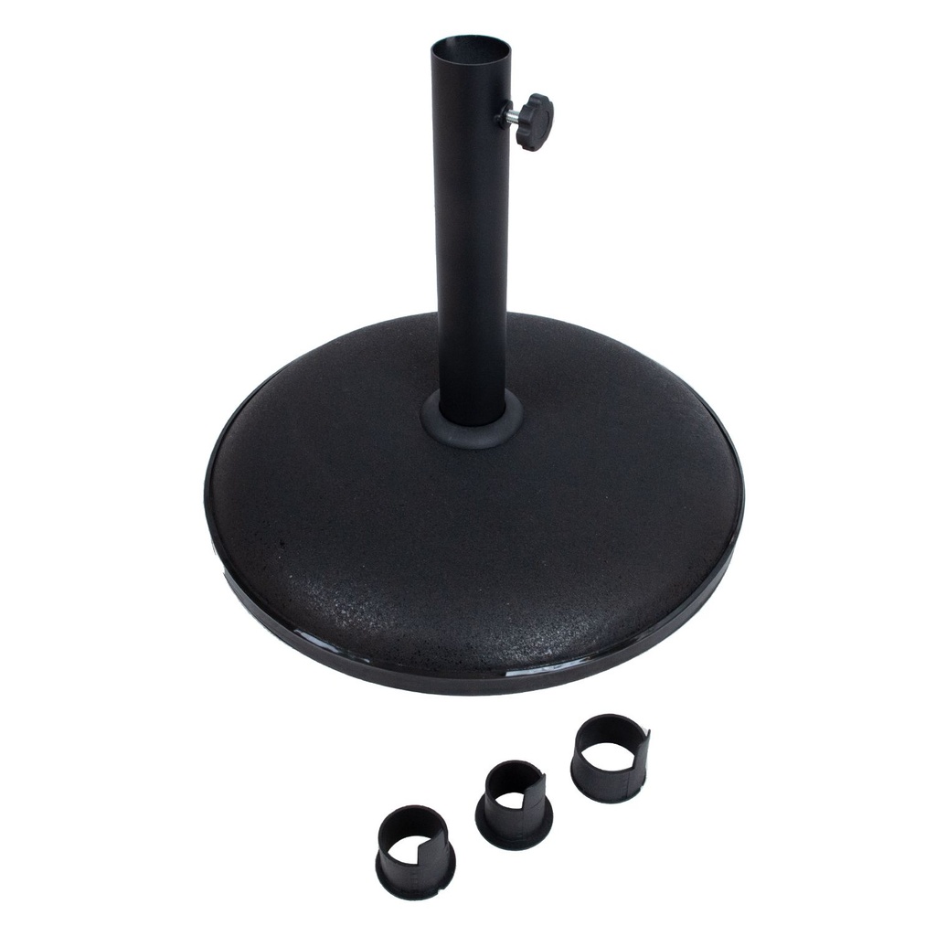 Parasol base D41,5x7cm/15kg, concrete