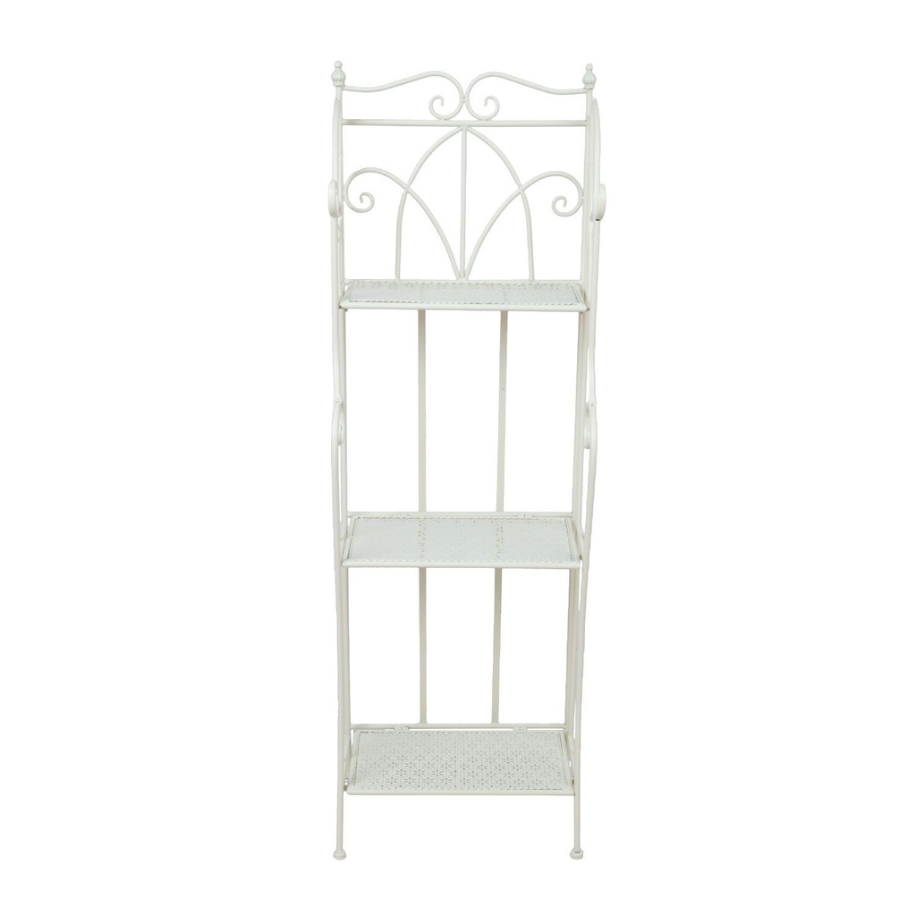 Shelf SANDY 40x28xH126cm, antique white