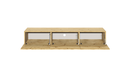 Dallas TV cabinet artisan oak
