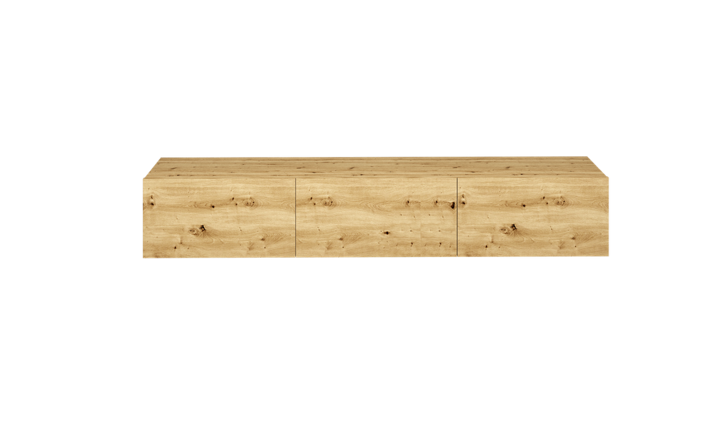 Dallas TV cabinet artisan oak