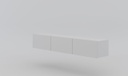 Dallas TV cabinet white