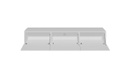 Dallas TV cabinet white