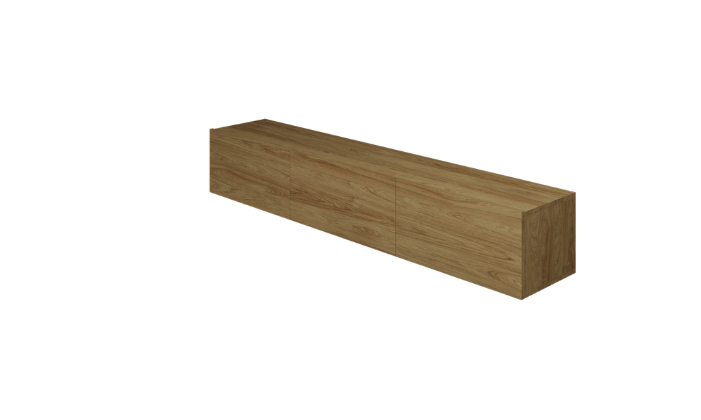Dallas TV cabinet hickory