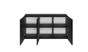 Dallas chest of drawers black