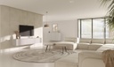 Dallas chest of drawers white