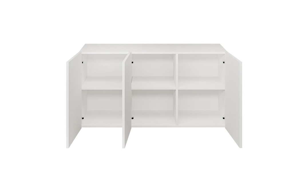 Dallas chest of drawers white