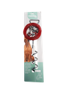 Kerbl koiran maakoukku kromattu 40 cm + hihna 6 m