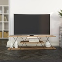 Chic Home August TV-taso 120 cm, ruskea