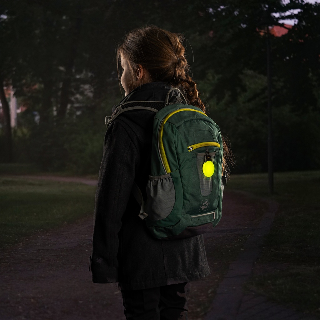 Reer Light&amp;Go valoheijastin 3 valotoiminnolla &amp; karabiinihaalla
