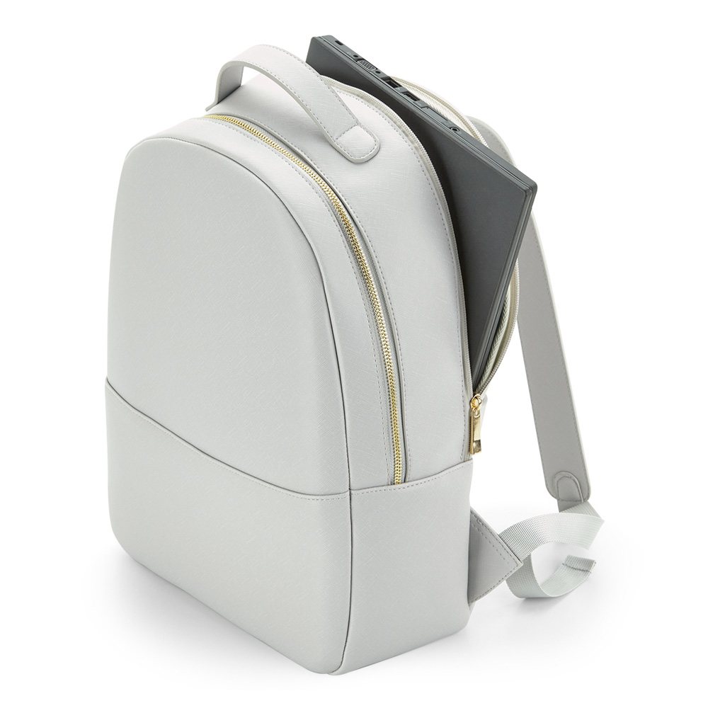 Bagbase Boutique reppu 10 l, vaaleanharmaa