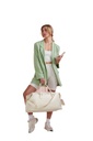 Bagbase Boutique weekender 25 l, vaaleanharmaa
