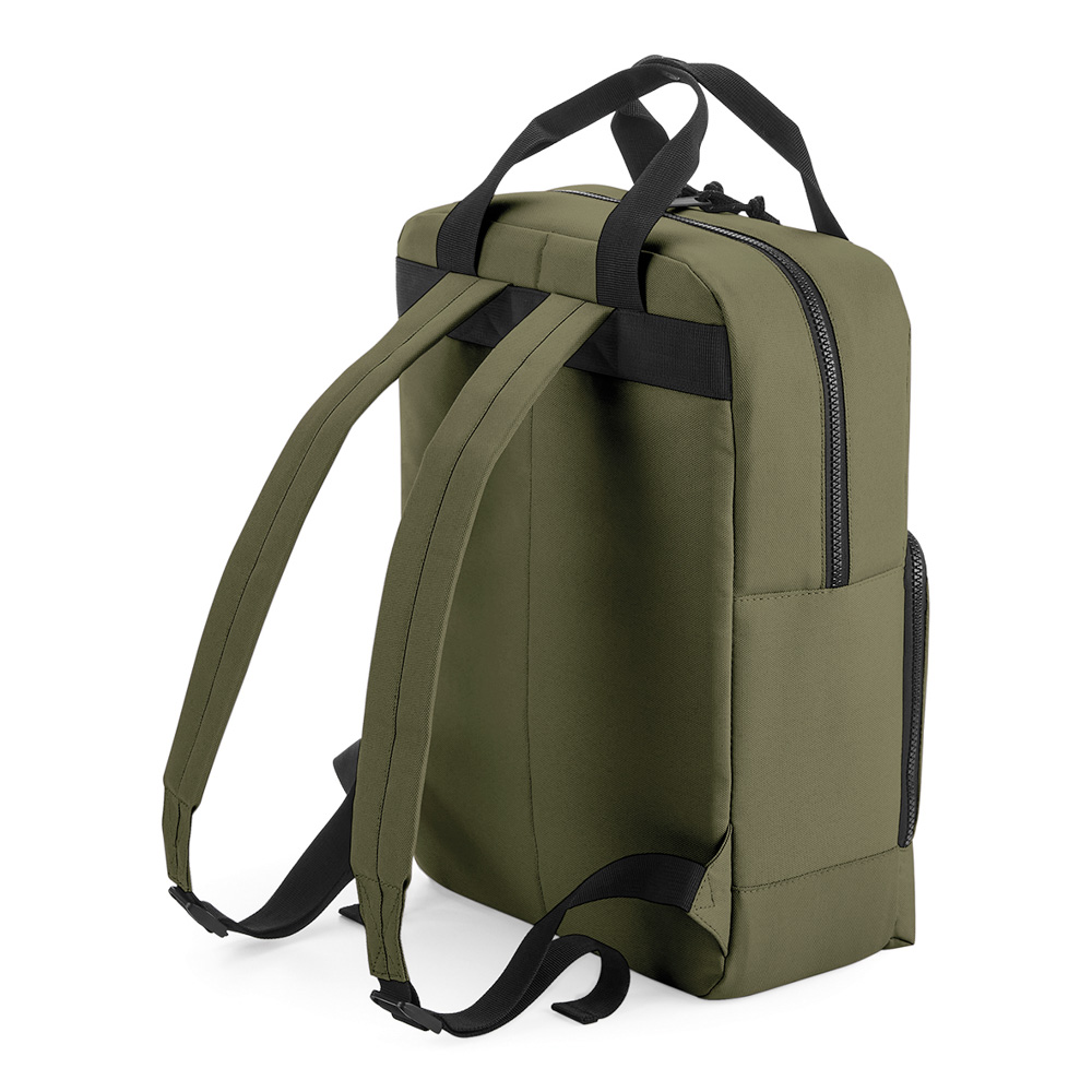 Bagbase Recycled kylmälaukkureppu 16 l, maastonvihreä