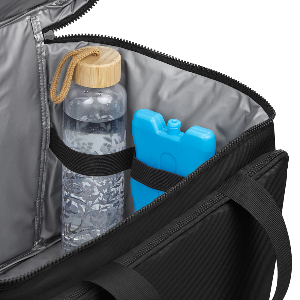 Bagbase Recycled large kylmälaukku 25 l, harmaa