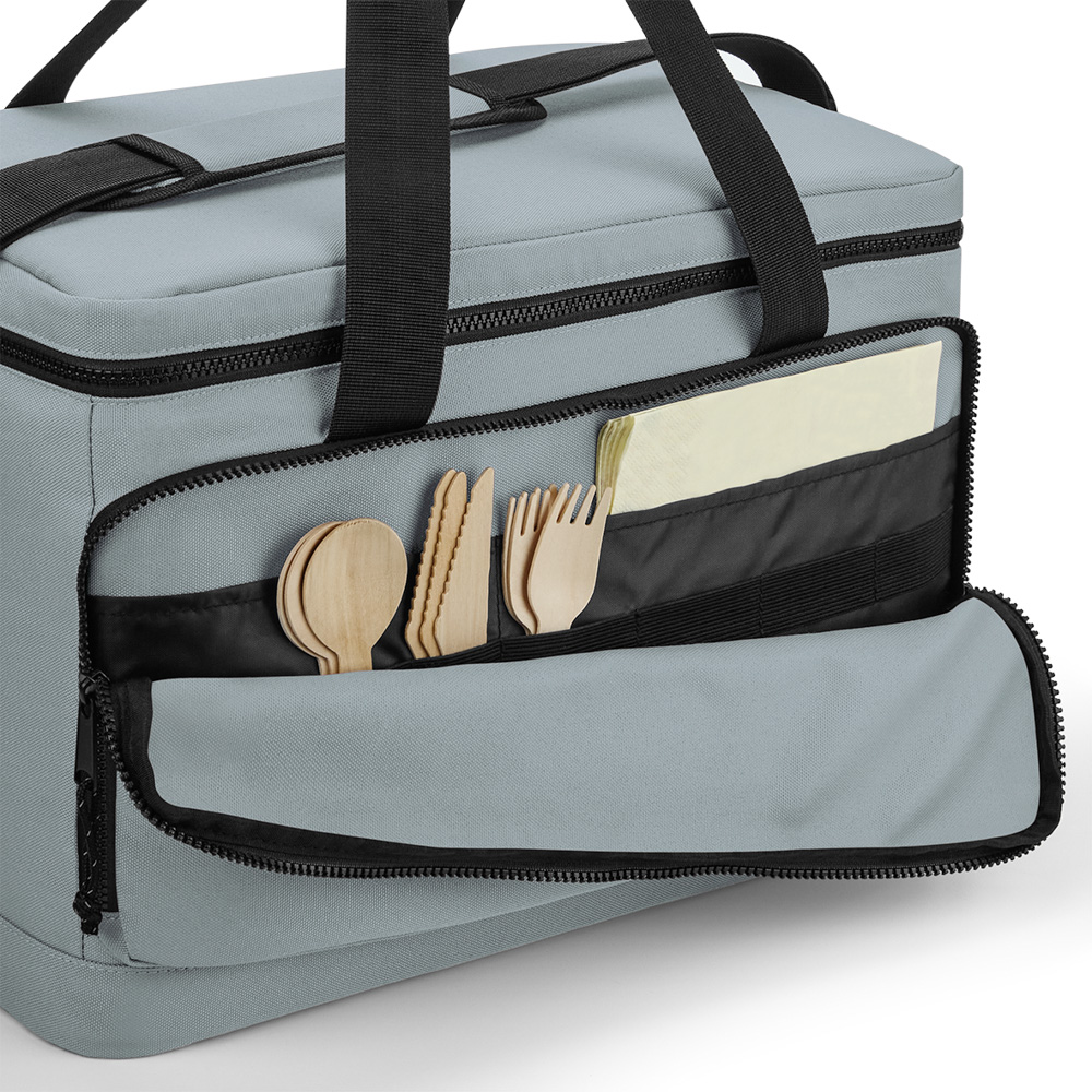 Bagbase Recycled large kylmälaukku 25 l, musta