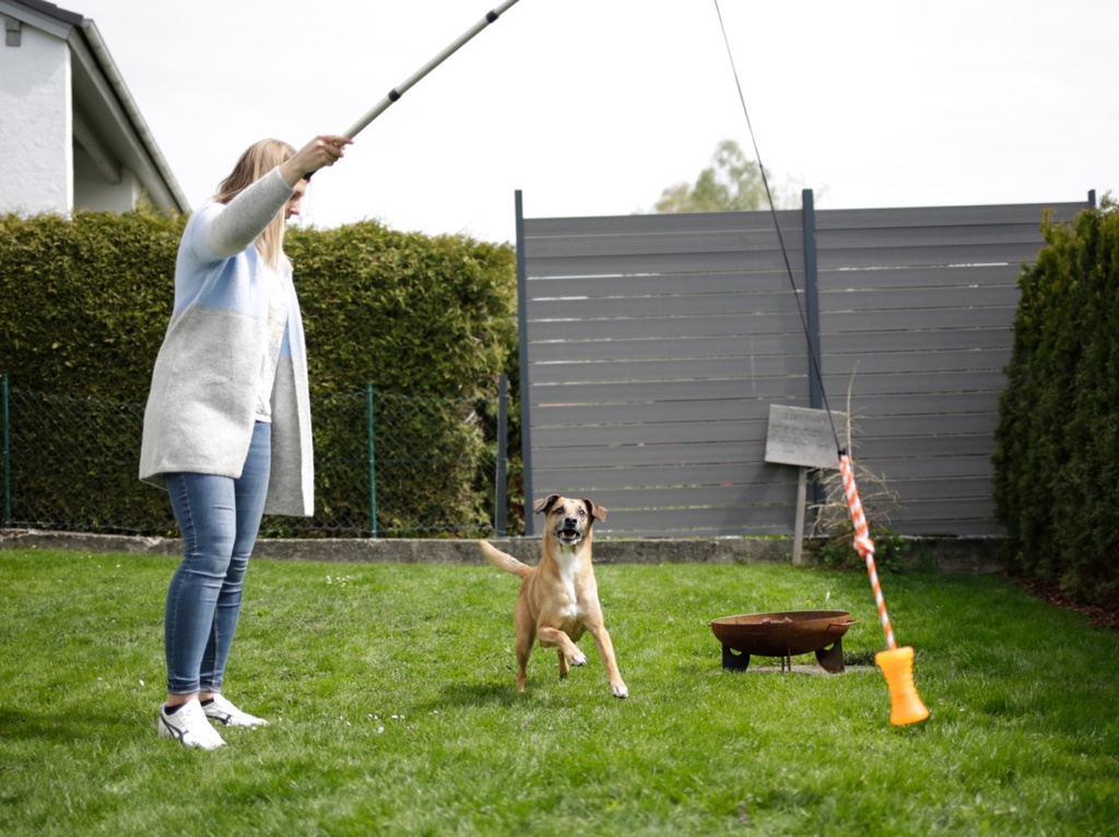 Kerbl koiran TPR-lelu köydellä kelluva 12,5cm