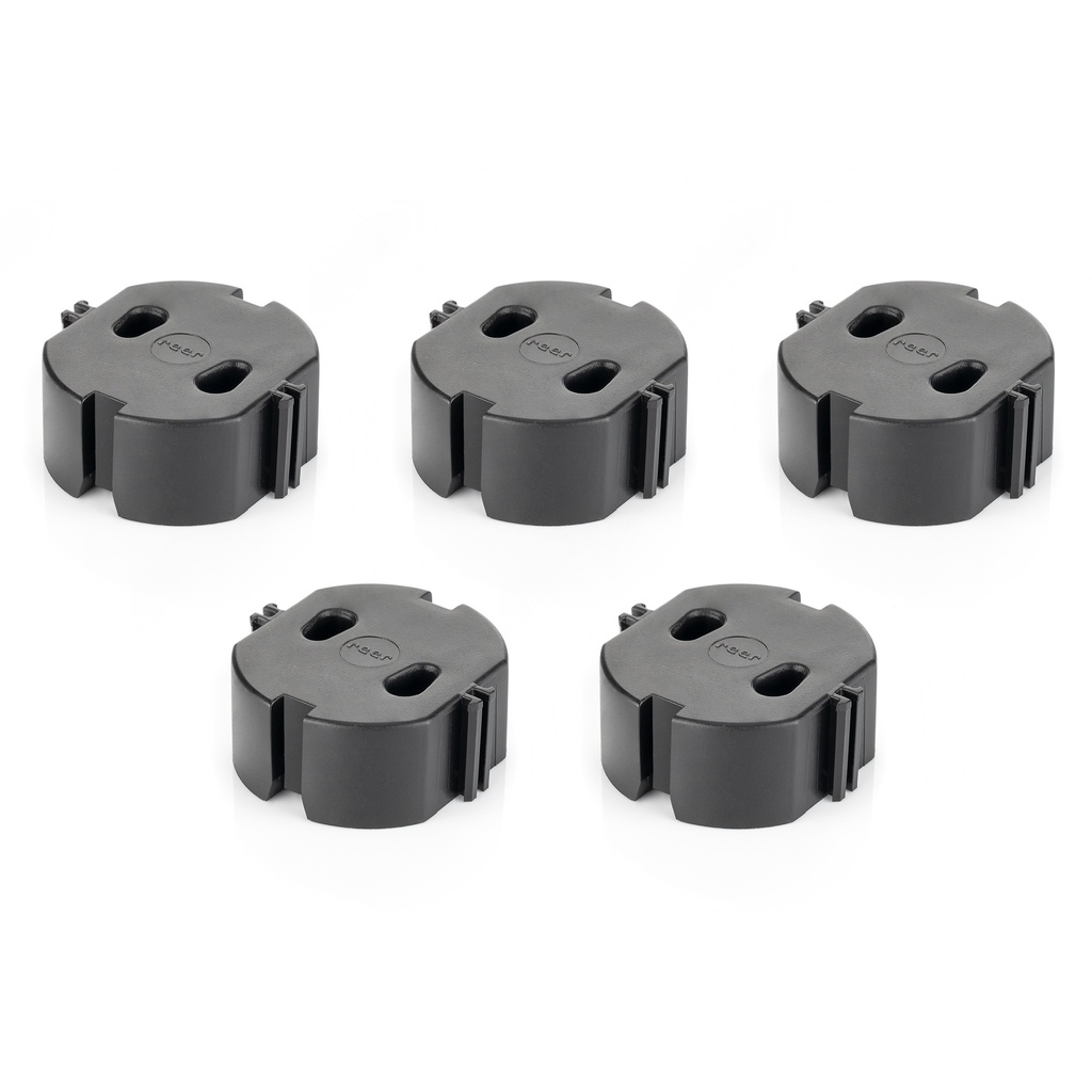 Reer pistorasian suojakansi 5kpl musta