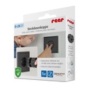 Reer pistorasian suojakansi 5kpl musta