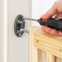 Reer turvaportti esteetön puinen