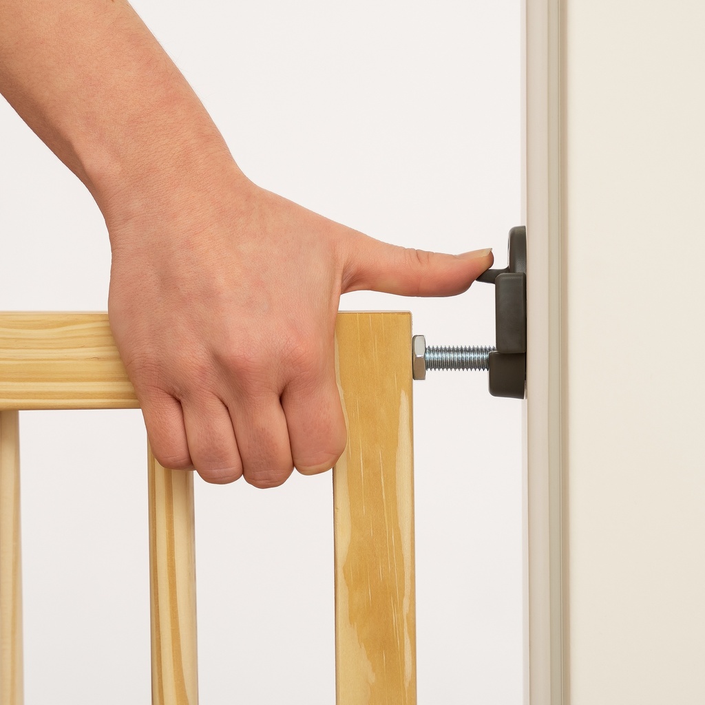 Reer turvaportti esteetön puinen