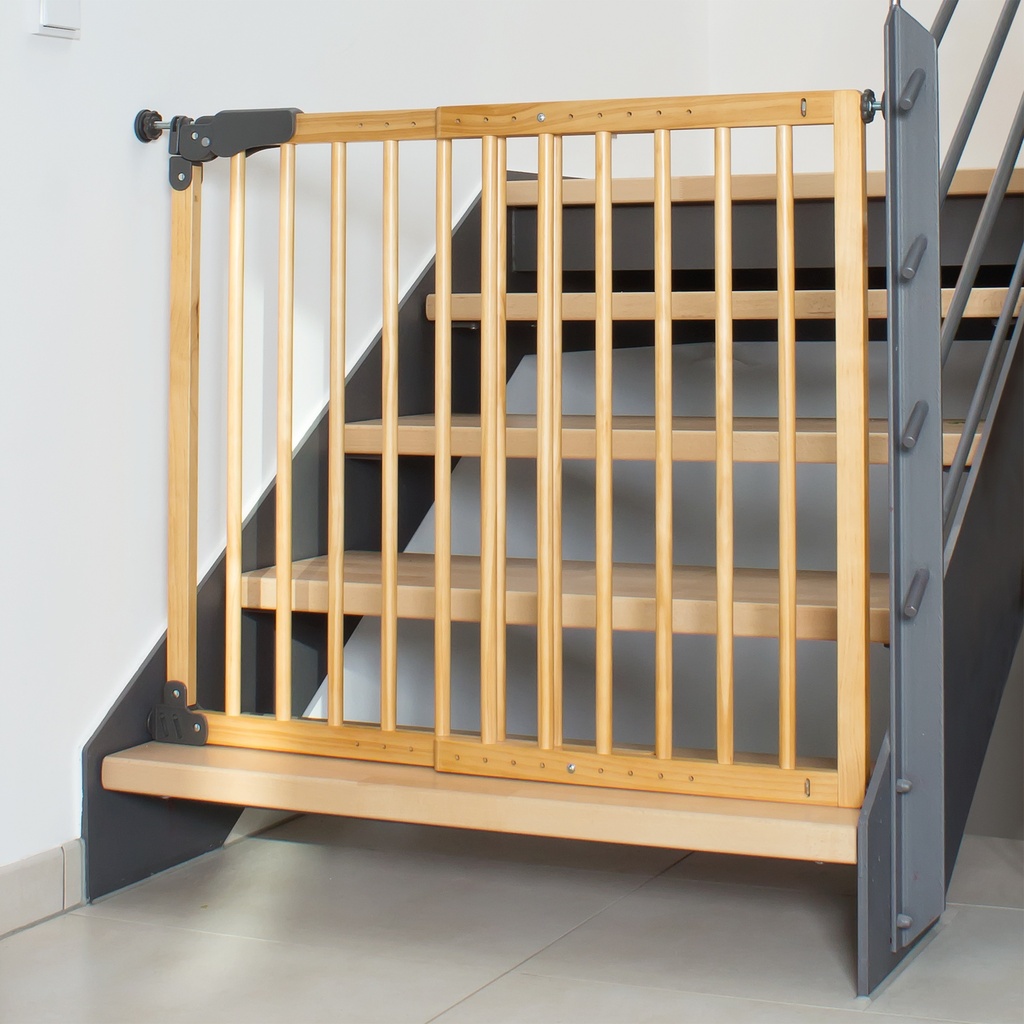 Reer turvaportti esteetön puinen 75-104,5 cm