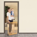 Reer turvaportti esteetön puinen 75-104,5 cm