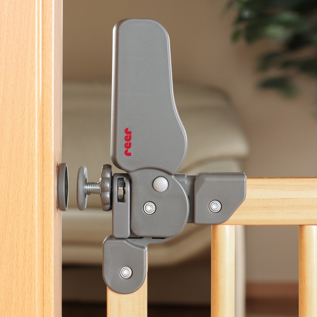 Reer turvaportti esteetön puinen 75-104,5 cm