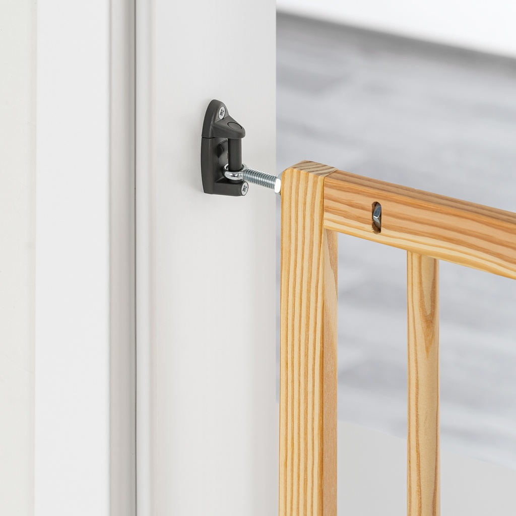 Reer turvaportti esteetön puinen 75-104,5 cm