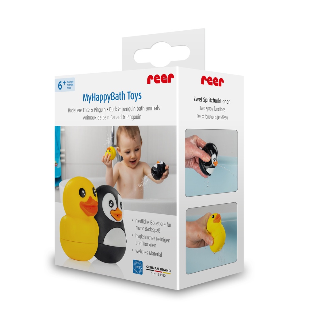 Reer kylpylelut 2 kpl vesisuihkuilla