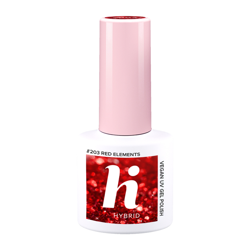 hi hybrid 203 HEMA Free UV Gel Polish Red Elements 5 ml
