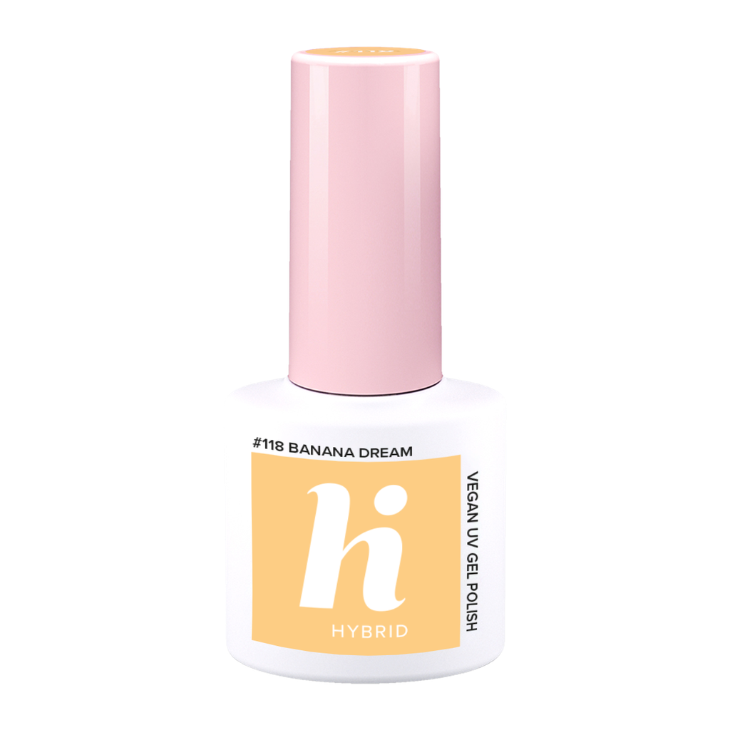 hi hybrid 118 HEMA Free UV Gel Polish Banana Dream 5ml