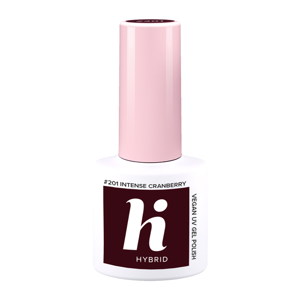 hi hybrid 201 HEMA Free UV Gel Polish Intense Cranberry 5ml
