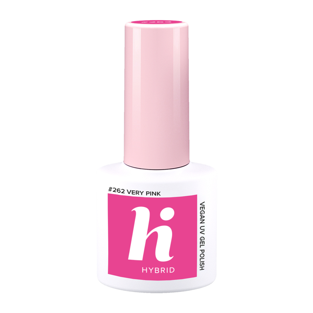 hi hybrid 262 HEMA Free UV Gel Polish Very Pink 5ml