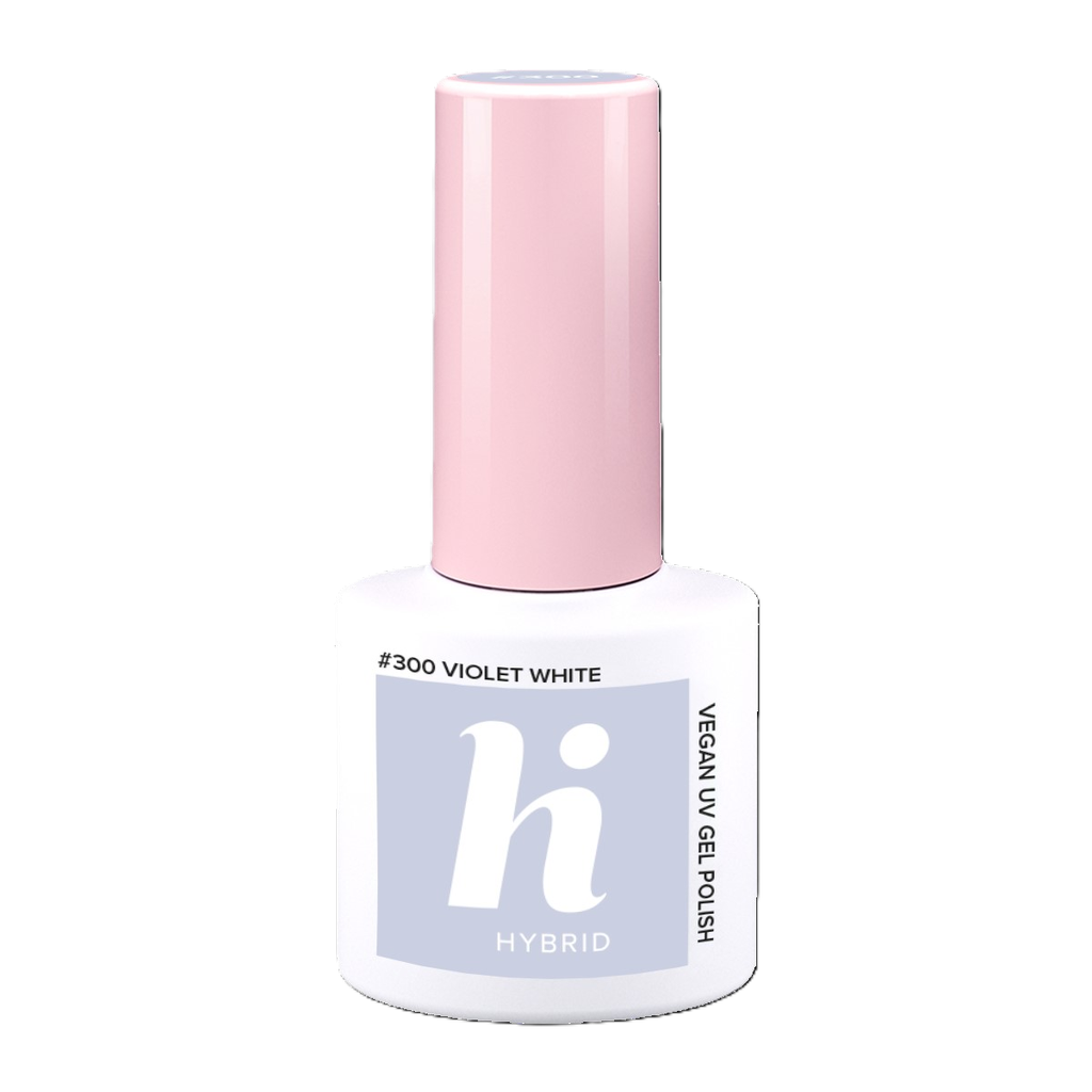 hi hybrid 300 HEMA Free UV Gel Polish Violet White 5 ml