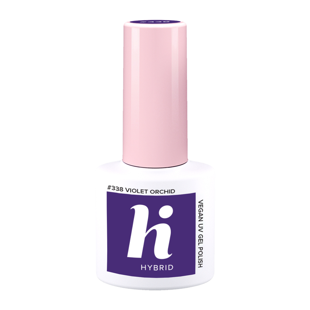 hi hybrid 338 HEMA Free UV Gel Polish Violet Orchid 5ml