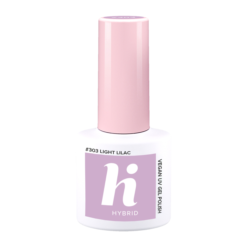 hi hybrid 303 HEMA Free UV Gel Polish Light Lilac 5 ml