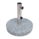 Aurinkovarjon jalka Ø40cm/20kg, graniitti
