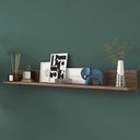 Chic Home Usko seinähylly 136x13xK15 cm, ruskea