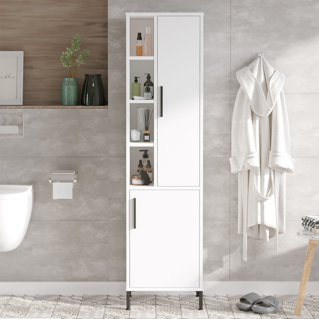 Chic Home Veini kaappi 45x36xK174 cm, valkoinen